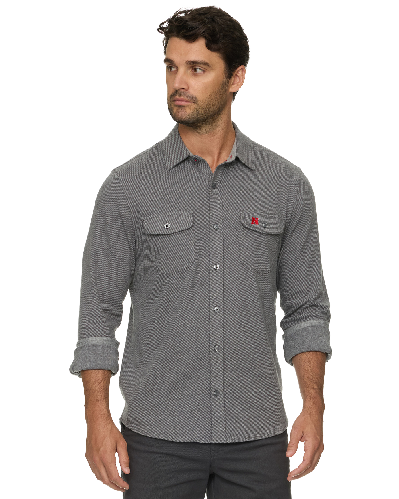 NEBRASKA HERO STRETCH FLANNEL SHIRT