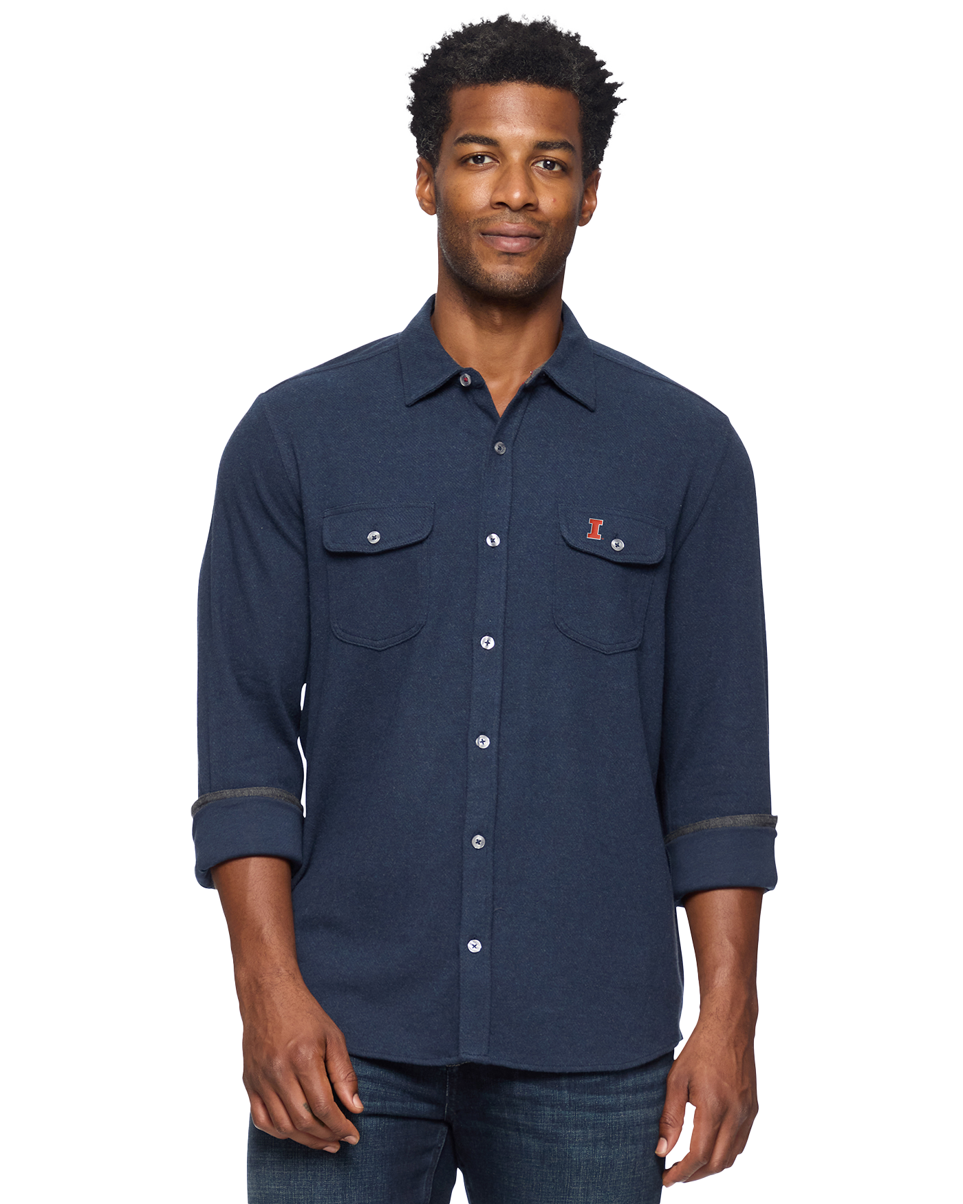 ILLINOIS HERO STRETCH FLANNEL SHIRT