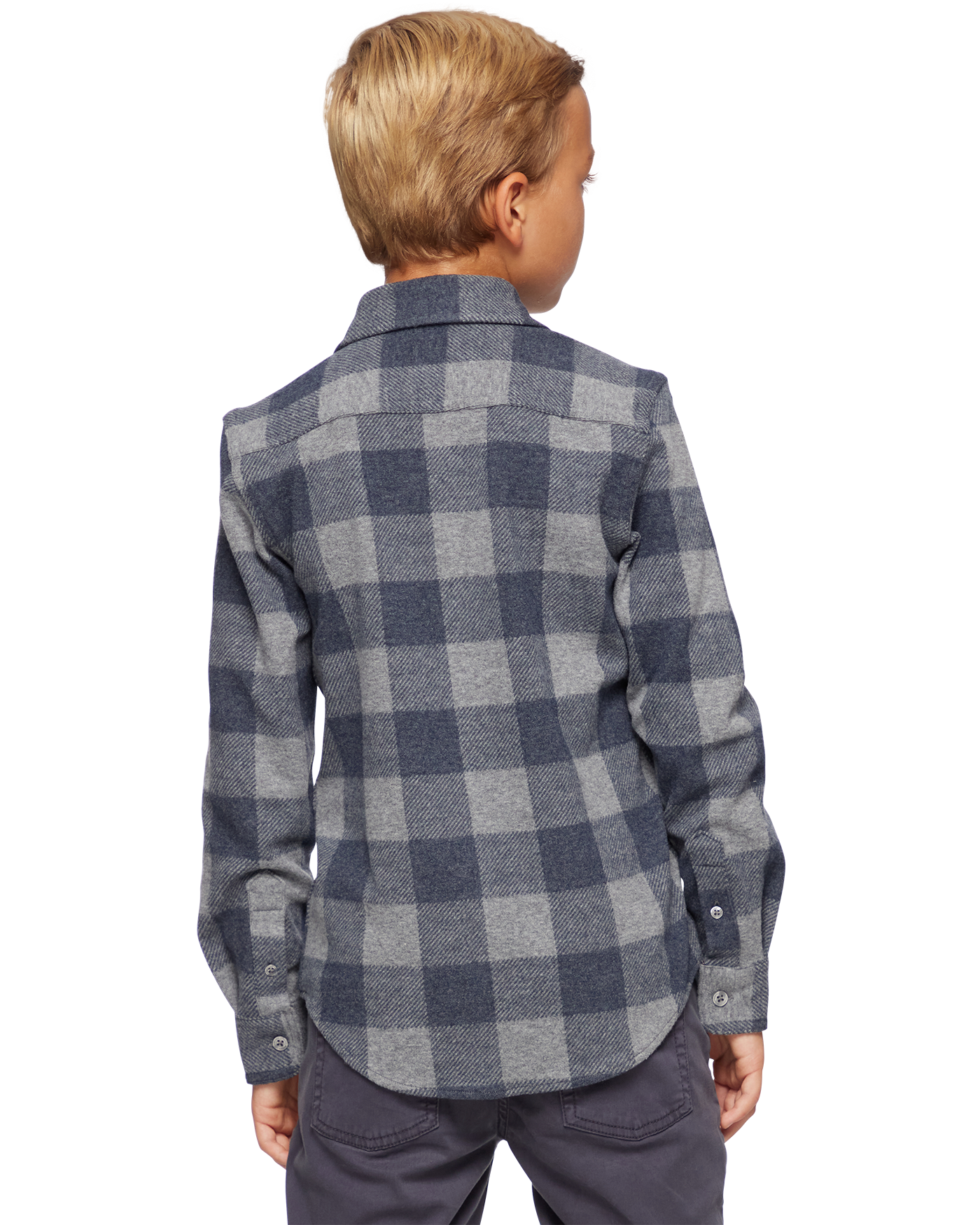 BOYS HERO STRETCH FLANNEL SHIRT