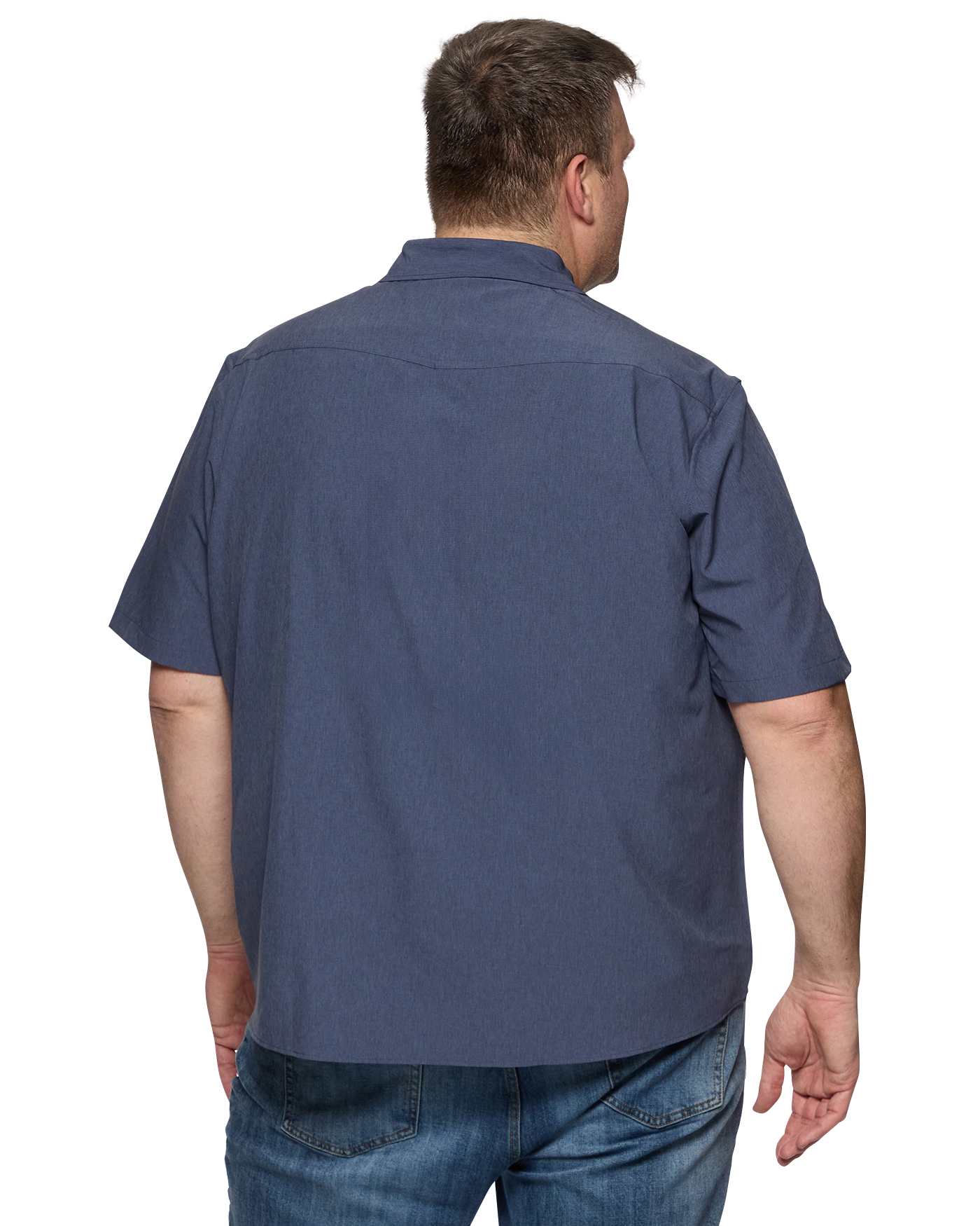 MADEFLEX UPF PERFORMANCE SS WESTERN SHIRT BIG & TALL