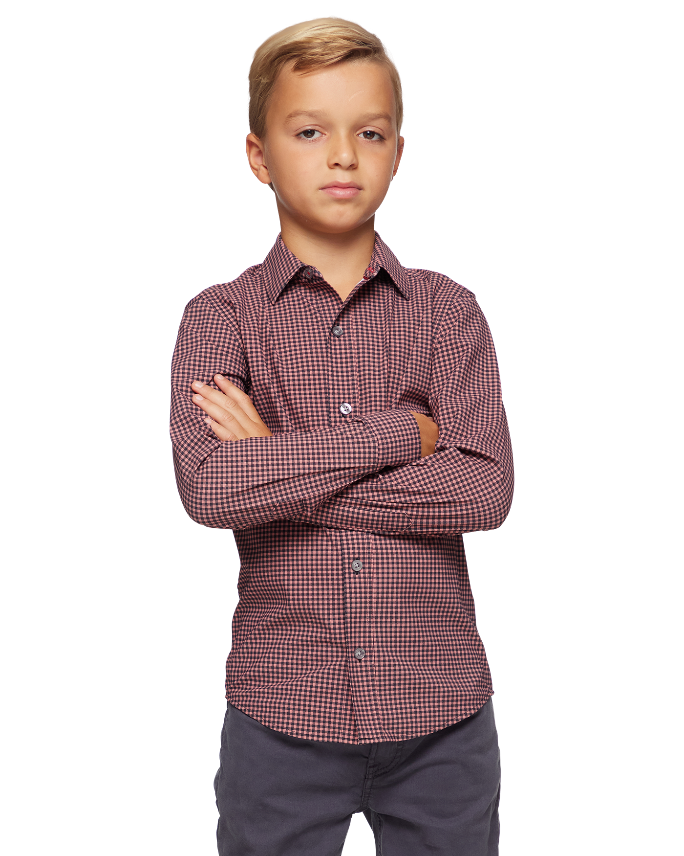 BOYS MADEFLEX JOURNEY STRETCH SHIRT