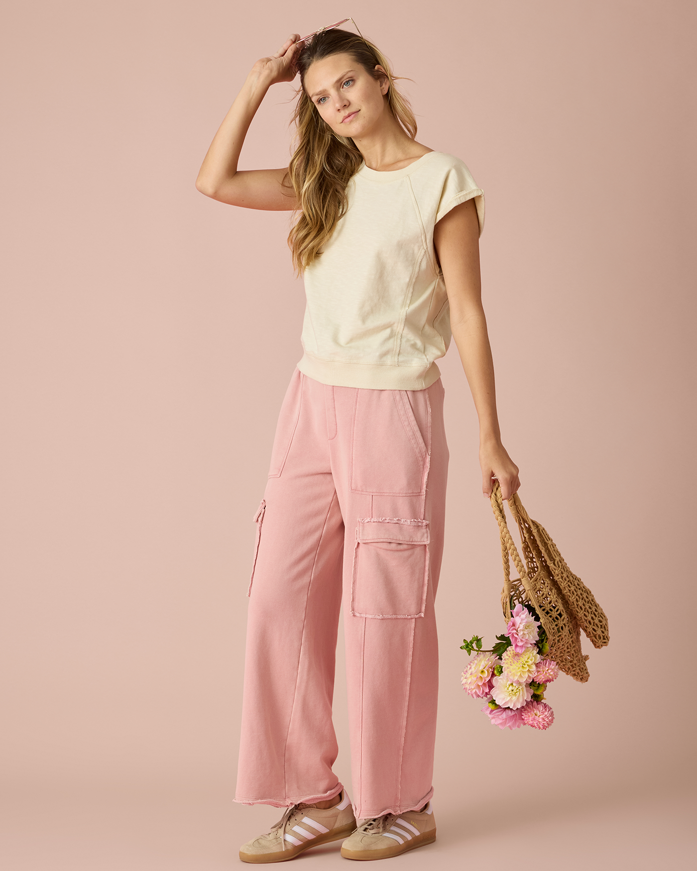 NORA FRENCH TERRY TOP