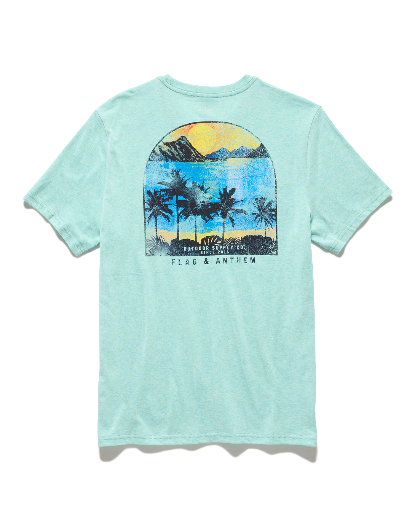 SCENIC PALMS TEE