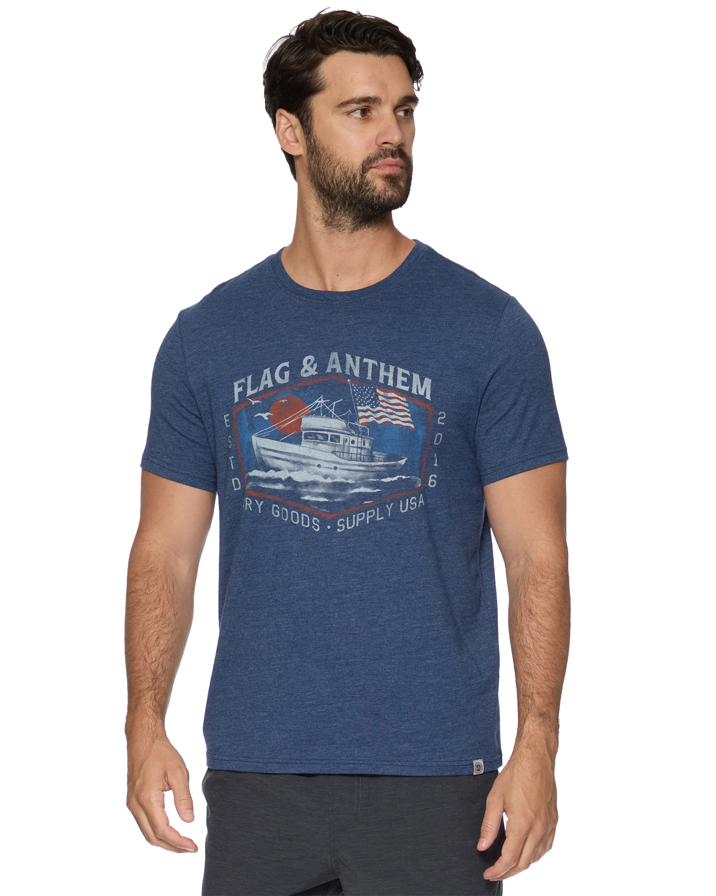 BOAT AT SEA TEE