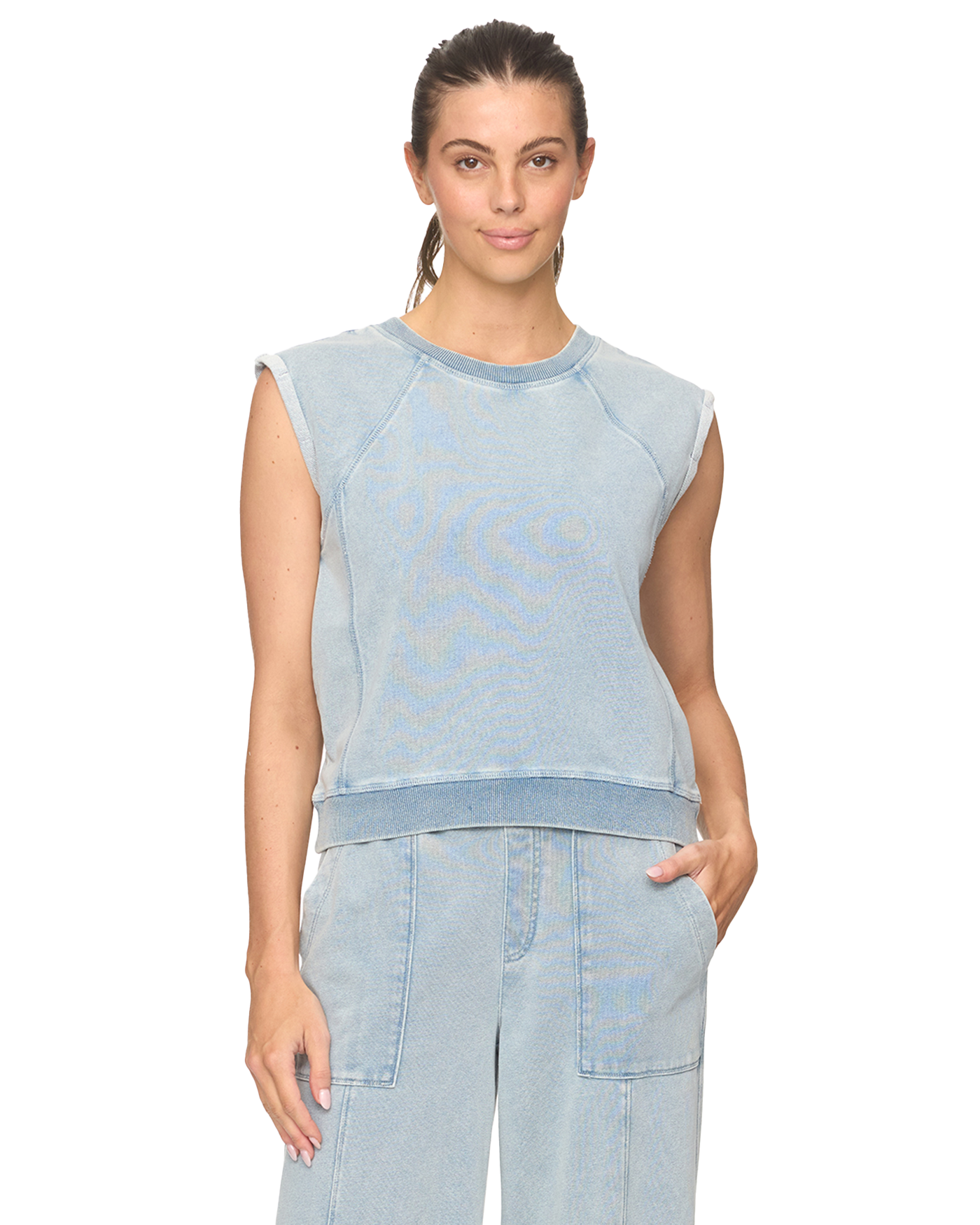 NORA FRENCH TERRY TOP