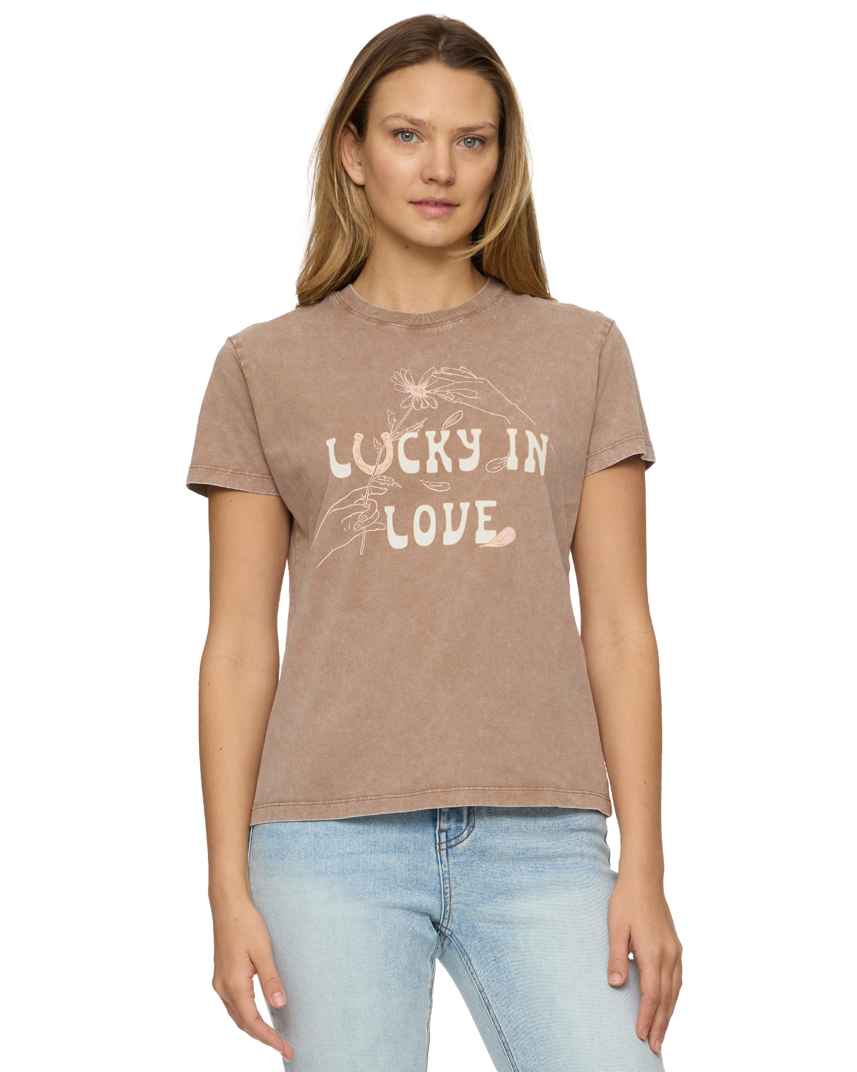 LUCKY IN LOVE TEE