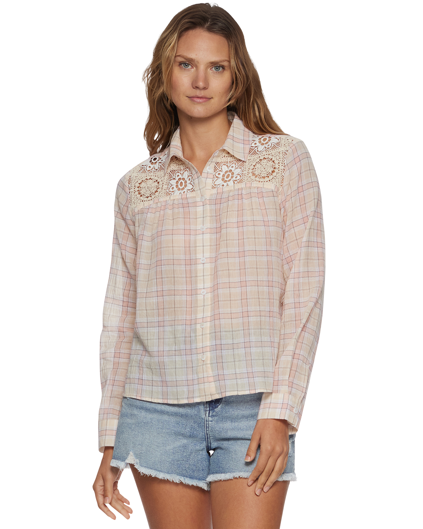BLOOMSTON CROCHET SHIRT