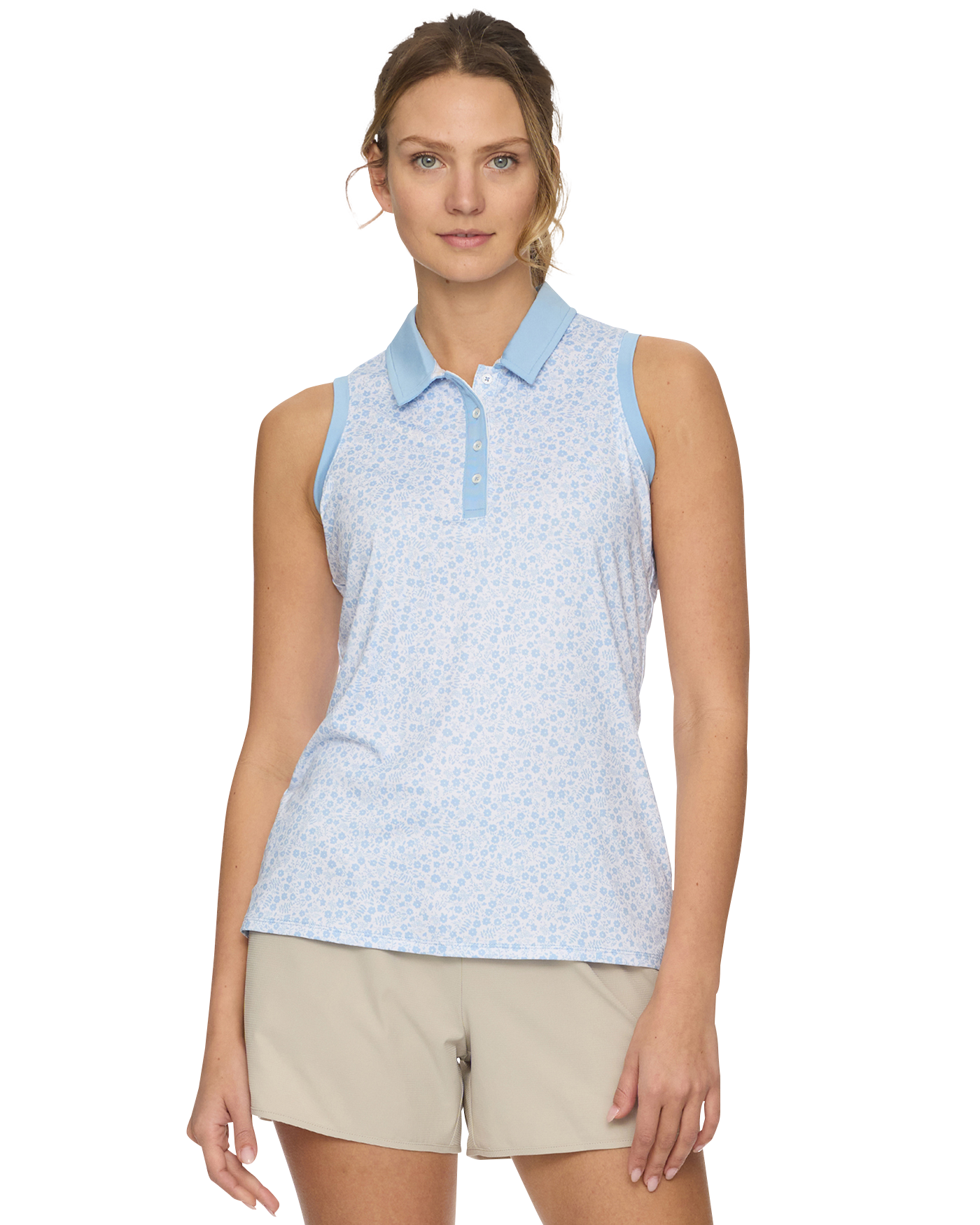 WOMEN'S MVP SLEEVELESS POLO