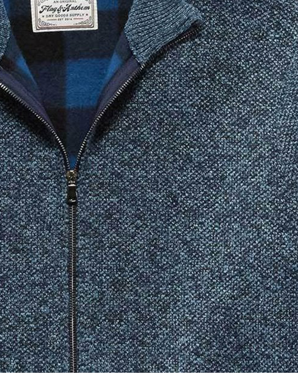 RHINELAND FLEECE-LINED FULL-ZIP SWEATER